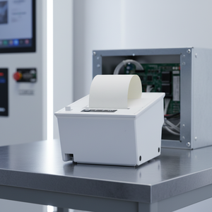 Impresora Térmica Integrada de 58 mm para Recibos, Etiquetas y Códigos de Barras para Sistemas POS, Máquina de Impresión de Facturas con Cortador Automático - Product Image 1