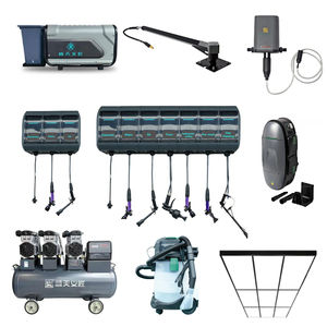 Equipo Completo de Lavado de Autos con Enrollador de Manguera Eléctrico 7 en 1, Lavadora de Alta Presión, Compresor de Aire, Dispensador de Líquido y Cable de Acero - Product Image 1