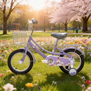 Bicicleta Infantil Hebei HyPod, Nueva, en Oferta, Regalo para Niñas <span class=keywords><strong>de</strong></span> 3 a 10 Años, con Marco <span class=keywords><strong>de</strong></span> Acero y Ruedas <span class=keywords><strong>de</strong></span> Tren Ordinarias - Product Image 5