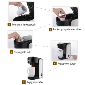 Small Size <strong>Single</strong> <strong>Serve</strong> Kcup <strong>Coffee</strong> Machine <strong>Capsule</strong> <strong>Coffee</strong> <strong>Maker</strong> - Product Image 6