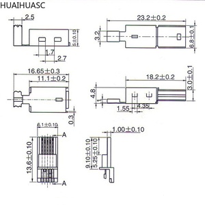 <span class=keywords><strong>Mini</strong></span> connecteur <span class=keywords><strong>USB</strong></span> 5 broches 5 P <span class=keywords><strong>prise</strong></span> mâle fil à <span class=keywords><strong>souder</strong></span> avec boîtier en métal pour câble - Product Image 6