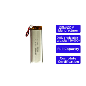 Bateria LiPo 102060 1200mAh 3.7V com certificação KC para impressora de código de barras portátil, carregamento rápido, fábrica OEM. - Product Image 1