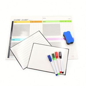 Custom Printing Washable Grocery Weekly Planner Magnetics Calendar Meal Plan Paper Material Magnet for <b>Fridge</b> - Product Image 5