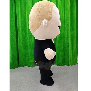 Costume de mascotte gonflable populaire Baby Boss pour adulte, costume de fête de dessin animé, logo personnalisé fait à la main - Product Image 2