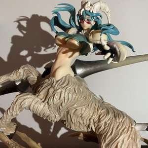 Figurine de 40 cm avec lumière, Bleach Espada Neliel Tu Oderschvank <span class=keywords><strong>Ulquiorra</strong></span> Cifer, avec des ailes, modèle de jouet en perle noire - Product Image 6