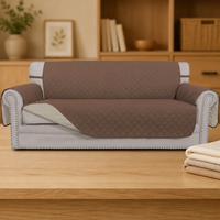 Housse de canapé de luxe en polyester, gaufrage antidérapant, étanche, bon marché, 100%
