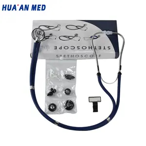 Hua An Med Clinical Medical Mechanical Double Tube Dual Head Stethoscope