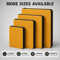 Porte-cartes de collection en cuir PU gaufré, robuste, 9 poches, pour 360+ cartes, motif imprimé Football TCG PKKM, avec fermeture éclair