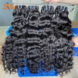 Venta al por mayor 100% Natural <span class=keywords><strong>Remy</strong></span> Raw Cutícula Alineada Virgen Paquetes de armadura de cabello 12A indio vietnamita Cabello humano Onda <span class=keywords><strong>Afro</strong></span> <span class=keywords><strong>Curl</strong></span> Estilos - Product Image 3