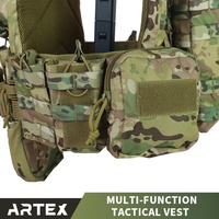 Gilet tactique en polyester 1000D camouflage professionnel, vente chaude du fabricant, en stock