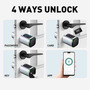 Nfc อิเล็กทรอนิกส์ยูโรล็อคกระบอกสมาร์ทล็อคประตูไฟฟ้า - Product Image 3