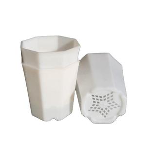 Free Sample Sturdy Indoor Plastic Small Flower Pots Succulent With Drain Hole