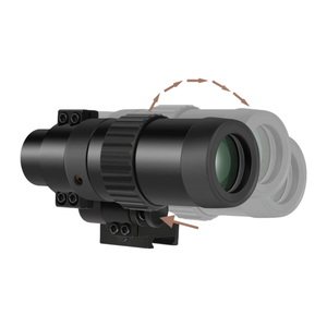 Red Dot Magnifier with Rotate to side focus Adjustment M37 1.5X - 5X Outdoor Scope