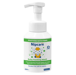 El lavado espumoso para bebés NIPCARE a partir de los 0 meses de edad reduce los síntomas de irritación y limpia durante el cambio de pañales de la mejor calidad - Product Image 3
