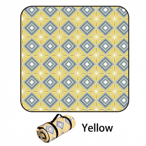 เสื่อปิกนิก อุปกรณ์กลางแจ้ง ฟิล์มอลูมิเนียมหนา เสื่อปูพื้นสำหรับตั้งแคมป์ กันความชื้น พับเก็บได้ พกพาสะดวก เสื่อปูพื้นสำหรับออกนอกบ้านช่วงฤดูใบไม้ผลิ - Product Image 1