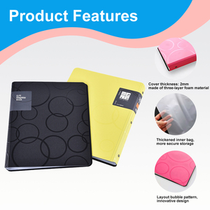 Vật tư văn phòng A3 bơm lại <span class=keywords><strong>PP</strong></span> thư mục tập tin hiển thị áp phích cuốn sách rõ ràng cuốn sách - Product Image 3