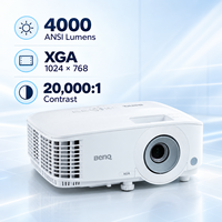 Projecteur de salle de réunion BenQ MX560C 3800 ISO Lumen DLP XGA 1024*768 pour les présentations, projecteur vidéo numérique pour l'école
