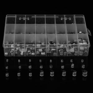 Eiechip 400 Cái/lốc 1UF-1000UF 24 Giá Trị Các Loại Kit Tụ Điện SMD Nhôm Điện Phân Tụ - Product Image 6