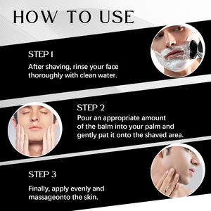 <span class=keywords><strong>Crema</strong></span> para <span class=keywords><strong>Afeitar</strong></span> con Extracto <span class=keywords><strong>de</strong></span> Aloe Vera al por Mayor, Gel Hidratante y Calmante para Hombres, Cuidado Post-Afeitado con Papaína y Goma Xantana, Uso Diario - Product Image 6