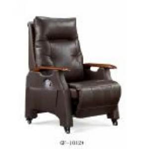 เก้าอี้สำนักงานที่เรียบง่ายและสะดวกสบายพร้อมที่วางแขนไม้37738-1032 - Product Image 1