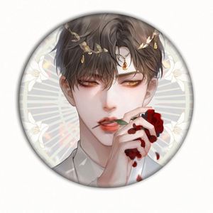 Insignias y Broches Personalizados de Plástico y Hojalata con Diseños Circulares de Personajes de Amor, Música, Ángeles, Mascotas, Dibujos Animados y Anime - Product Image 6