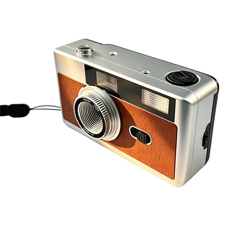 Custom <strong>Vintage</strong> 35mm Film Camera Wholesale Reusable Retro Analog Point and Shoot with Flash Perfect for Travel and Students