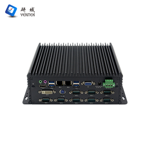 Mini PC Industrial sin Ventilador, 10 Puertos COM RS232/485, Voltaje Amplio 9-36V, <span class=keywords><strong>I3</strong></span> I5 I7 N100 N150 N305, LAN Dual, GPIO, Visión Artificial para IoT - Product Image 1