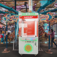 Machine à griffes blanche d'extérieur personnalisée et sur mesure, à monnayeur, pour jeux de divertissement, la moins chère