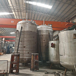 Réacteur en résine de polyester, résine époxy chimique, cuve de réaction d'usine avec pompe et moteur, haute efficacité, capacité de 10L à 5000L - Product Image 2