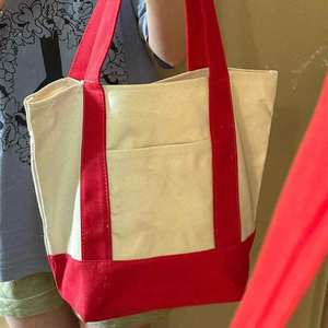 Eco-Sustainable Canvas Tote Bags with Custom Pattern & Printing Fashion Style Customizable Shape for Promotions Gifts Events