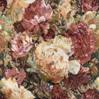 Tissu jacquard brocart teint en fil floral pour couverture de canapé, coussin, nappe, revêtement, veste, jupe, sac, textile de maison