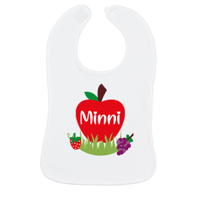 Bavaglino per neonati con nome - Dolce Fruttino - Product Image 1