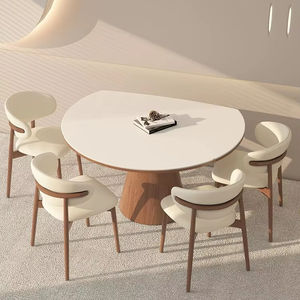 XYBF Set Tavolo da Pranzo Semplice Quadrato o Rotondo per Ristorante, Sala da Pranzo, Hotel - Product Image 6