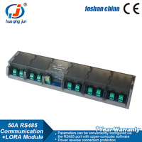 Module de relais LoRa Huaqingjun 20 canaux RS485, relais haute puissance 50A, module LoRa double mode RS485 Modbus E22-400M22S, carte sans fil