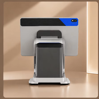 Système de point de vente intelligent Android 14 le plus vendu avec imprimante à découpe automatique 80 mm, écran tactile FHD 10,95 pouces et terminal POS à station d'accueil magnétique