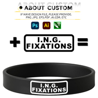 Pulseras de Goma Personalizadas con Logotipo o Mensaje, Pulseras de Silicona Personalizadas y Brazaletes de Goma con Logotipo