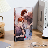 CNAWO Présentoir photo personnalisé en acrylique épais, design de personnage de dessin animé, style moderne et tendance, cadeau promotionnel personnalisé