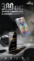 Super 300C Anti Static Verre Trempé Protecteur D'écran Téléphone Mobile Colle Complète pour Iphone 14 15 16 Pro Max 17 air Film Trempé