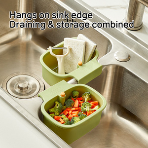 منظم مطبخ مصفاة بالوعة مضاد انسداد كاتشر فضلات طعام تنظيف سهل فواكه سدادة سلة تصفية حرير - Product Image 5