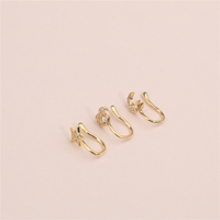 15 PCS Mix Style Faux Nez Anneaux pour Femmes Hommes Clip On Nose Ring Star Heart CZ Non Nose Piercings Bijoux Boxed Set
