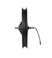 Offre Spéciale 500W 20 pouces alliage vélo électrique 150mm décrochage 8 vitesses 3.0 gros pneu moteur de moyeu de roue avec roue de moteur sans balais