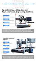 Robot distributeur visuel de bureau Peach à trois axes avec assistance CCD pour le positionnement programmable, 220V, garantie 1 an
