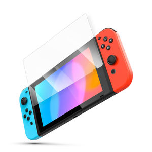 Film en verre trempé anti-lumière bleue haute définition OEM pour Nintendo Switch, protection d'écran de console de jeu à couverture complète, anti-chute - Product Image 4