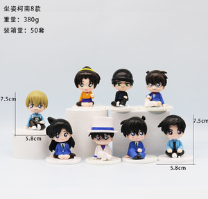 Action Figure 3D in PVC di <span class=keywords><strong>Conan</strong></span>, Personaggio Anime Cartoon Carino, Accessori Decorativi da Tavolo di Alta Qualità, Giocattoli Promozionali all'Ingrosso - Product Image 2