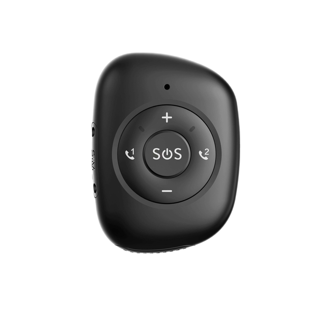 Smart Tracker V50 4G GPS Tracker Pendant with SOS Call Fall Detection Geofence Adjustable Volume Buttons and PC Compatible