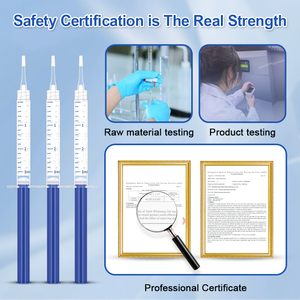 Luxsmile Phát minh mới tùy chỉnh thuần chay chăm sóc nha khoa mang về nhà PAP USB có thể sạc lại 6 đèn LED không Peroxide Bộ Làm Trắng Răng - Product Image 4