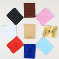 Sachet d'emballage personnalisé en papier kraft et feuille d'aluminium imprimé, thermoscellable, pour café filtre à oreilles suspendues, portion individuelle
