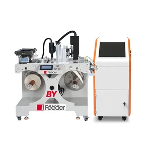Yüksek hızlı Film etiket dilme ve geriye sarma makinası için kağıt rulosu çağrı besleyici makinesi