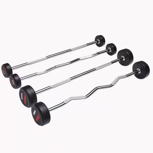 <span class=keywords><strong>Barra</strong></span> de Pesas Resistente, <span class=keywords><strong>Barra</strong></span> Redonda de Goma <span class=keywords><strong>Fija</strong></span>, Mancuernas Ajustables de 40 kg, Ejercicio Físico Integral - Product Image 5
