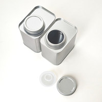 Fabricant de boîtes en fer blanc personnalisées, boîte en fer blanc vide pour café en grains ou thé, boîte cadeau en métal, emballage de boîte à café 250g